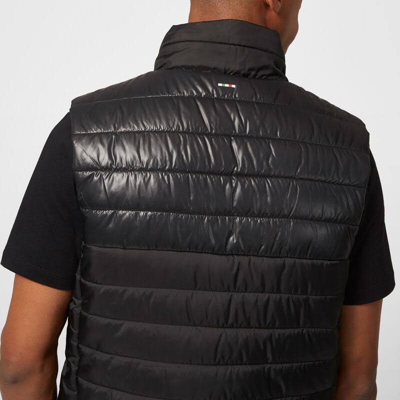 Scuderia Ferrari Men's Padded Vest Black/Red Y844560