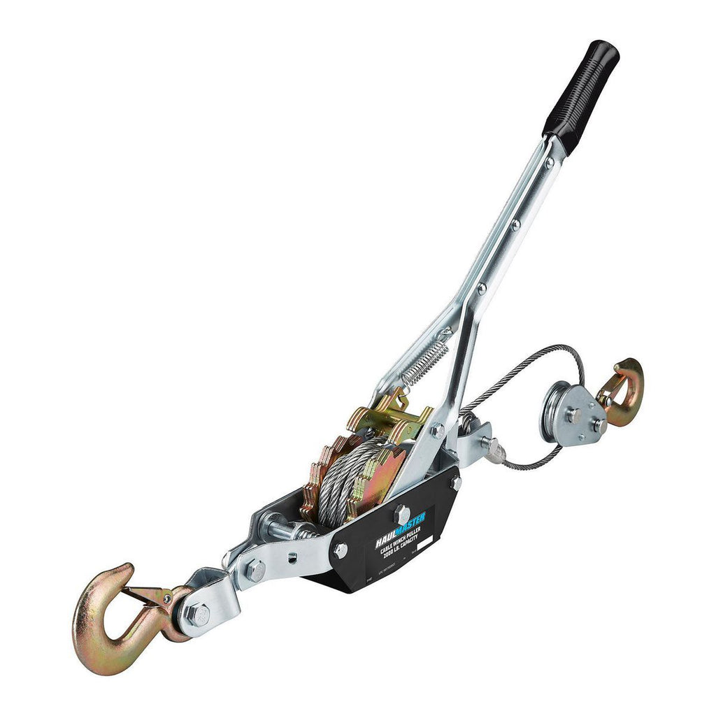 HAUL-MASTER 2000 lb. 10 ft. Cable Winch Puller J47230