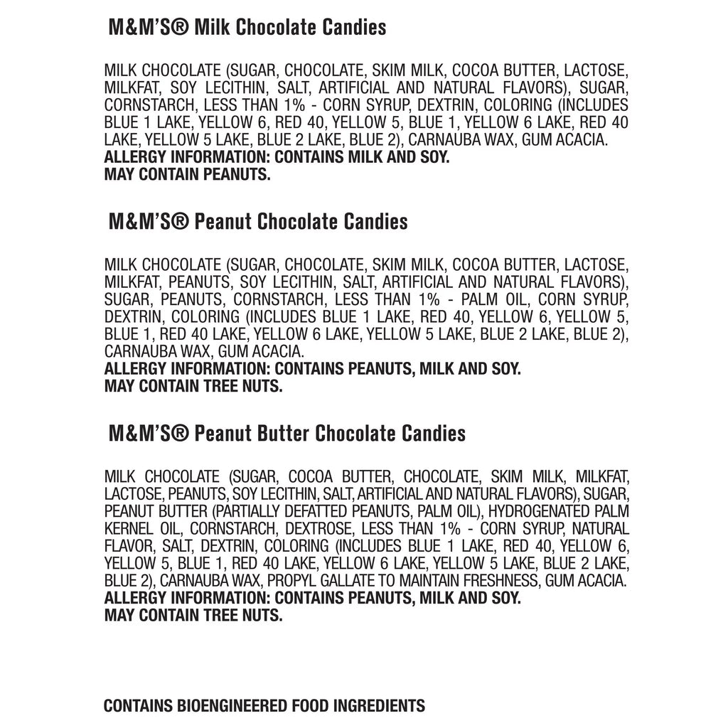 M&M's Full Size Halloween Chocolate Candy Bars 18ct Box E99576