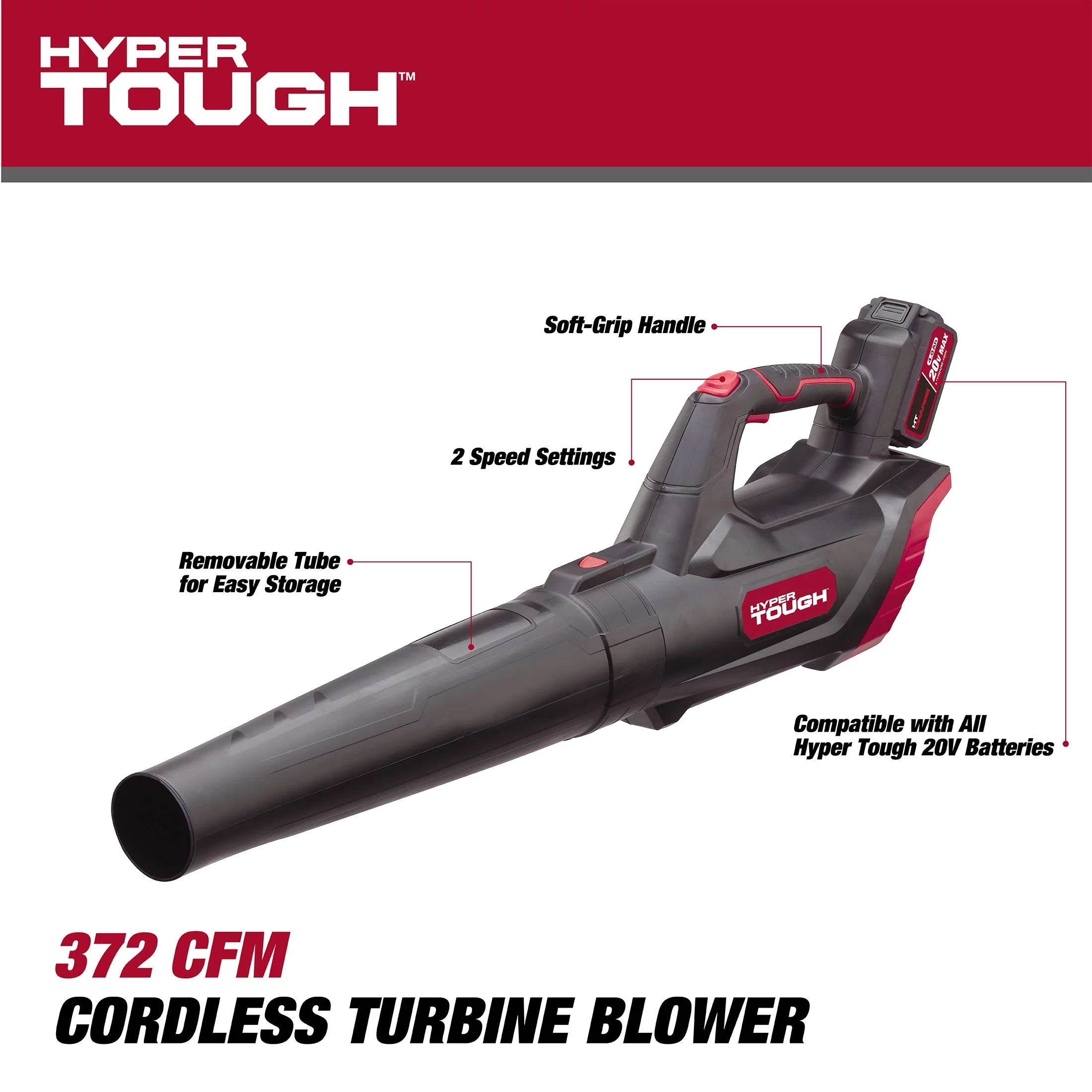 Hyper Tough 20V Max Cordless Handheld Blower P449160