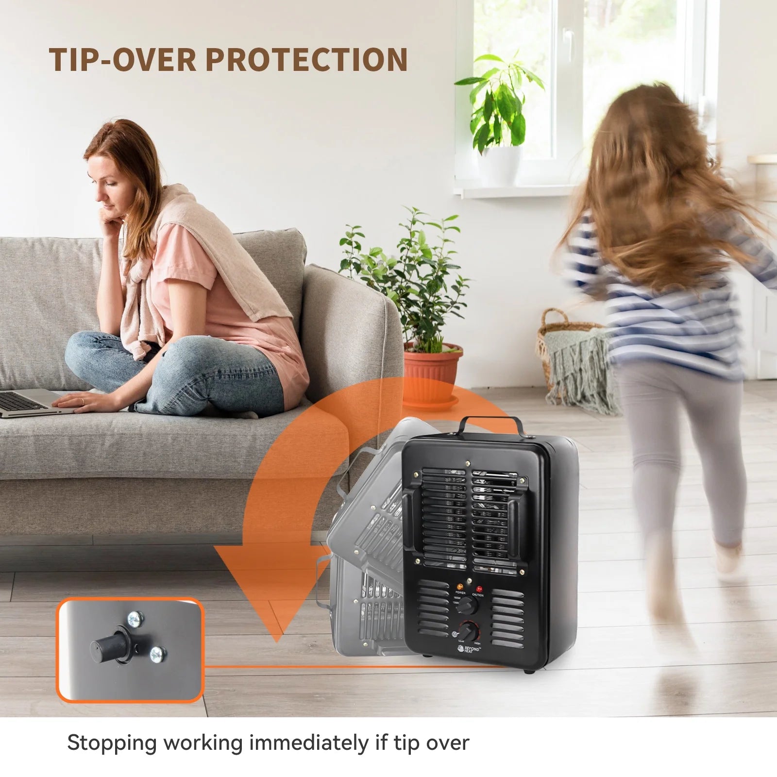 Beyond Heat Milkhouse Utility Heater B599