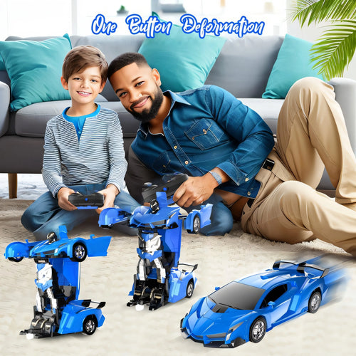 2-in-1 Transform Robot RC Car for Kids, 360° Rotation, 2.4Ghz, Gift for Boys Girls Age 3+ U57492