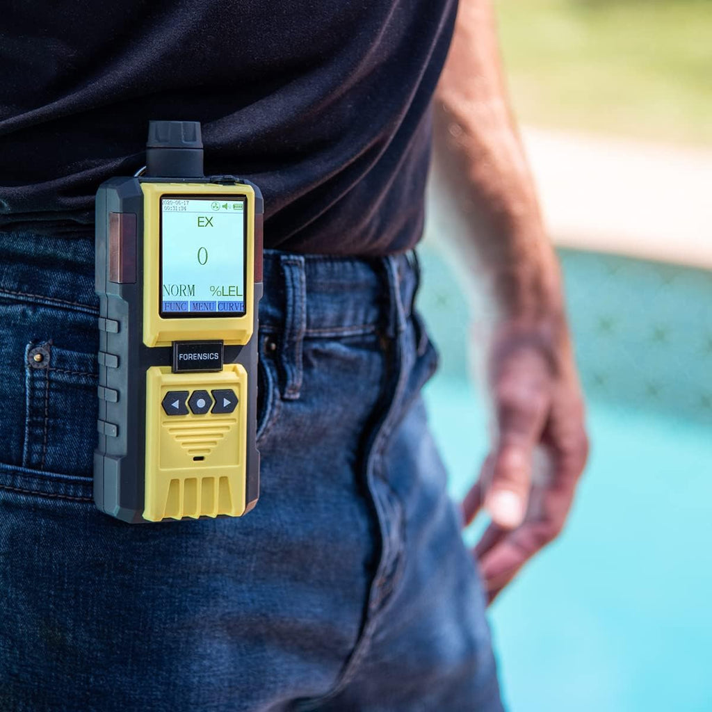 Combustible Gas Detector and Analyzer by Forensics with NIST Calibration H303
