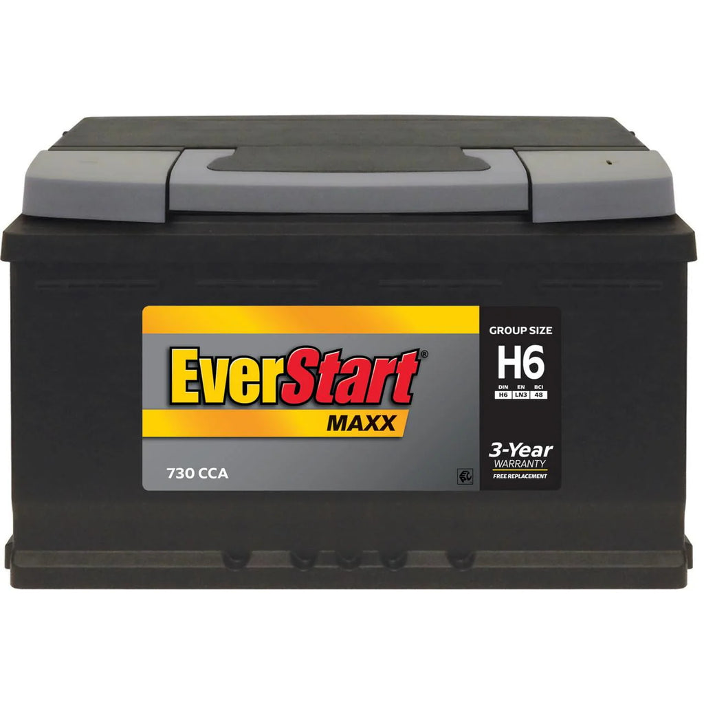 EverStart Maxx Lead Acid Automotive Battery Group Size H6 12 Volt 730 CCA F737916