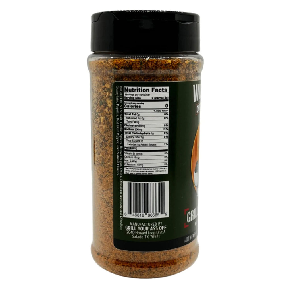 Willie Pete Chicken BBQ Seasoning 11 oz F5051