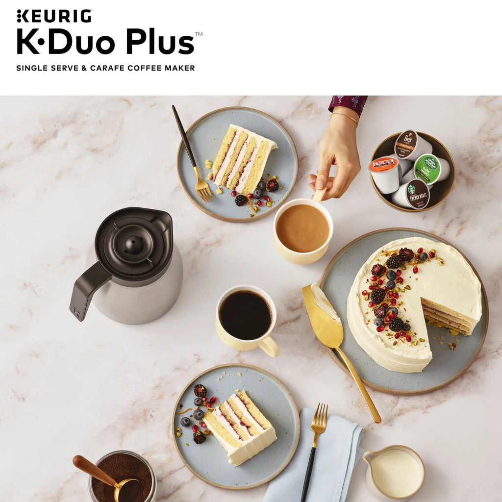 Keurig K-Duo Plus Single Serve & Carafe Coffee Maker F4389