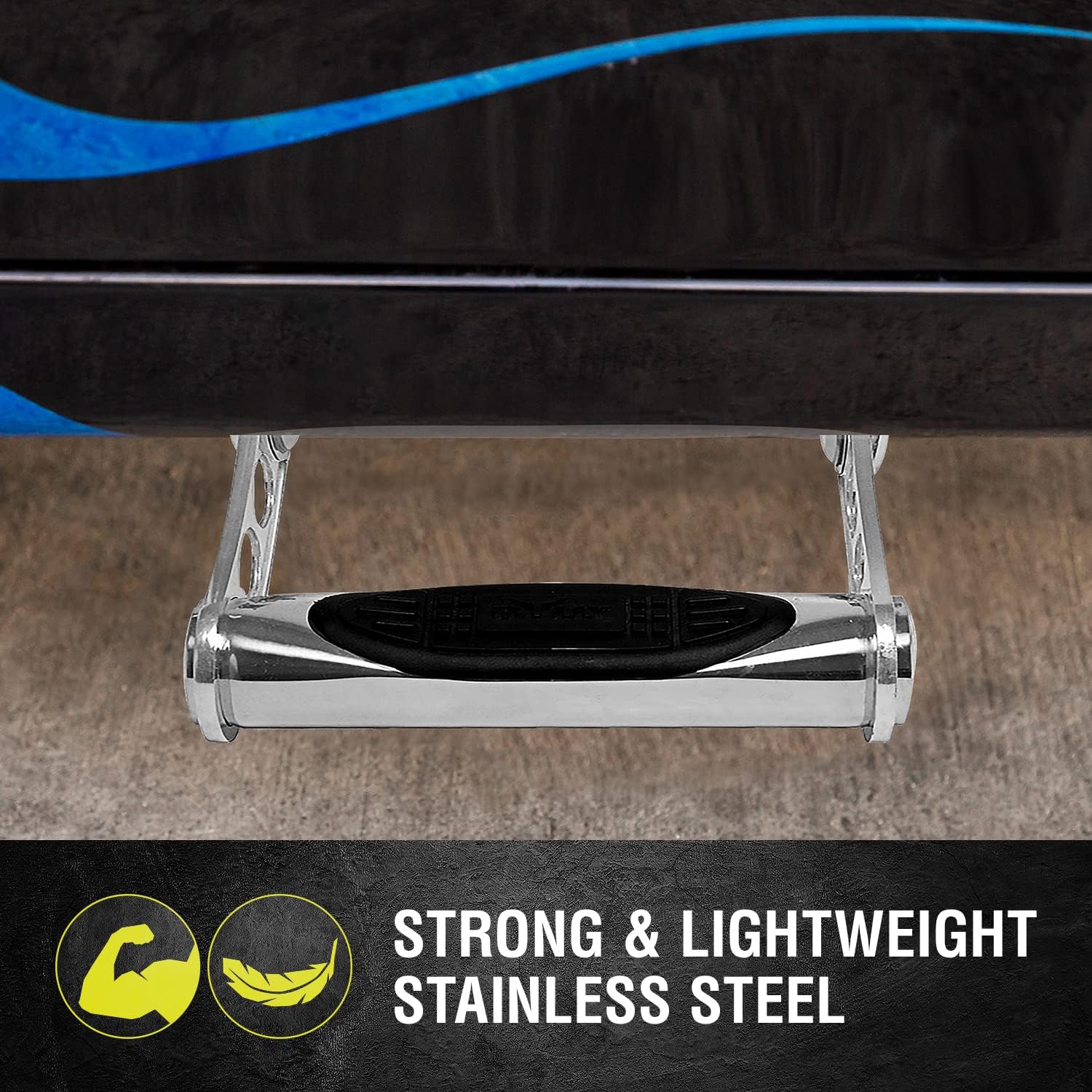 Bully AS-500 Universal Adjustable Stainless Steel Side Step 3 inch U933