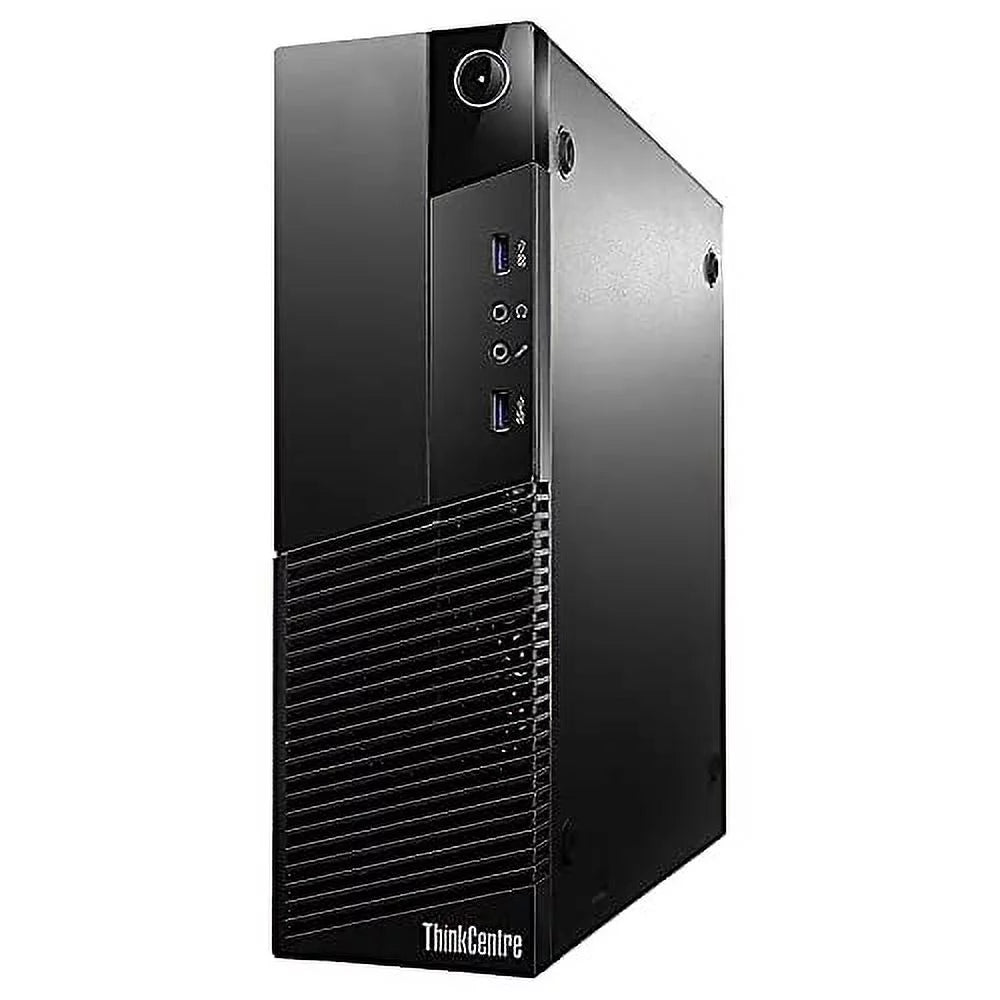Lenovo ThinkCentre M93P Desktop Computer Package with i5, 8GB RAM, 256GB SSD, Dual 20" Monitors B580