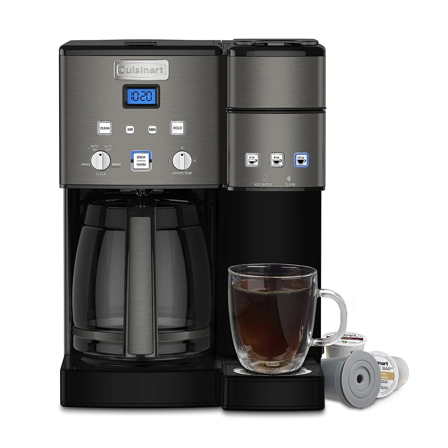 Cuisinart Coffee Center 12 Cup Coffeemaker and Single-Serve Brewer W466965