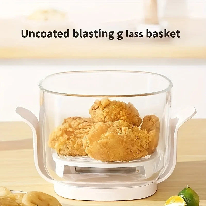 Air Fryer 2.4QT 7-in-1 Visual Electric Fryer 680W C43175