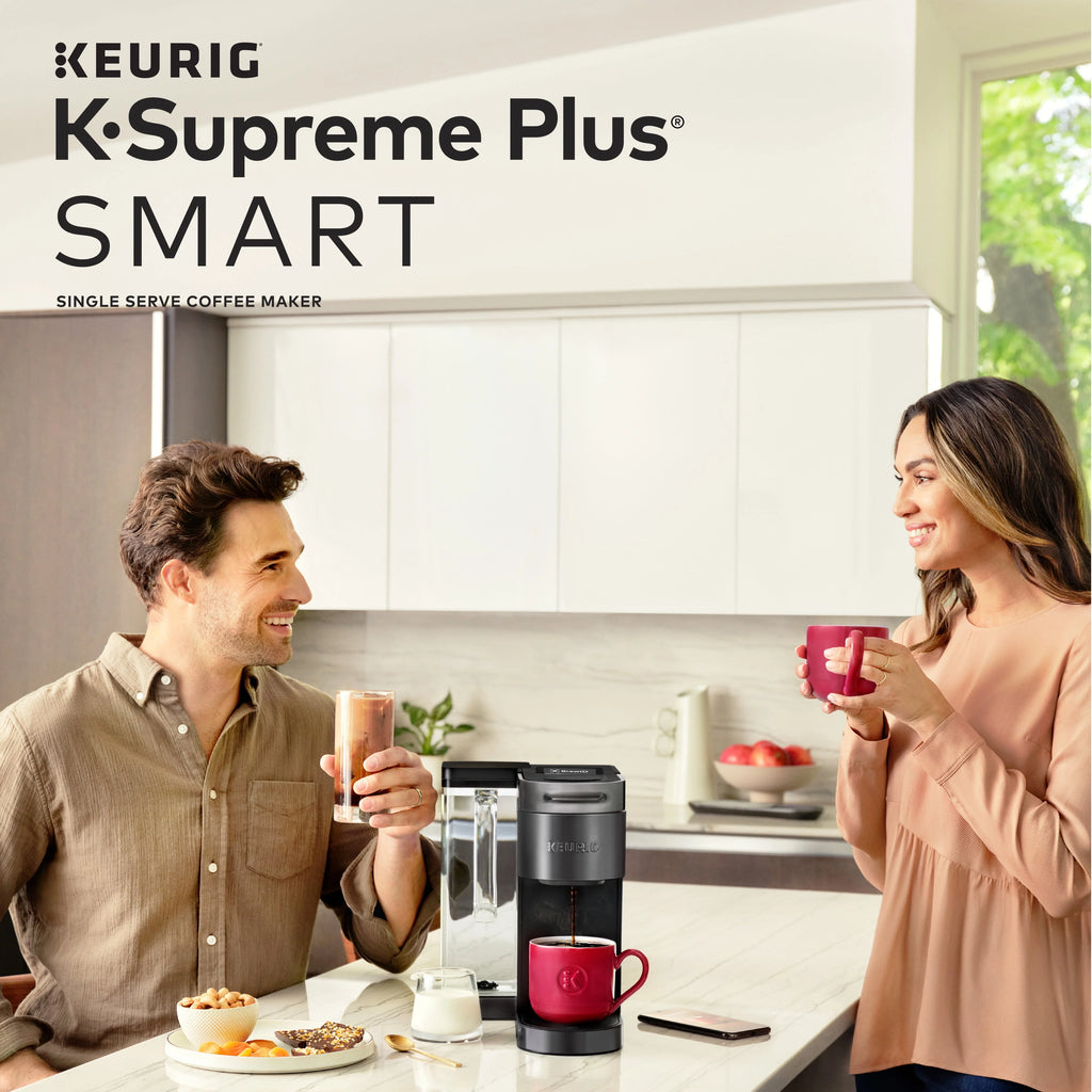 Keurig K-Supreme Plus Smart Single Serve Coffee Maker, Black P4286
