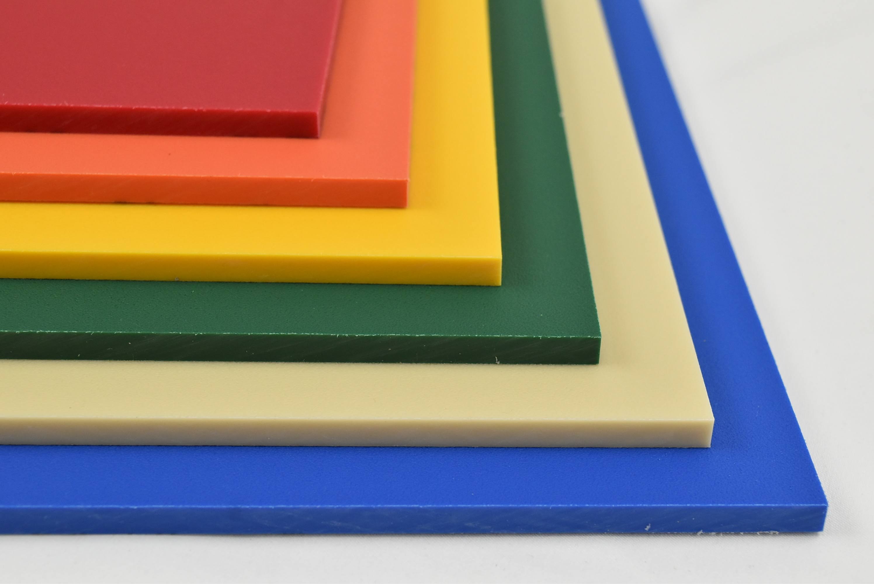 King ColorBoard Plastic Sheet, Various Sizes, Colors, and Thicknesses