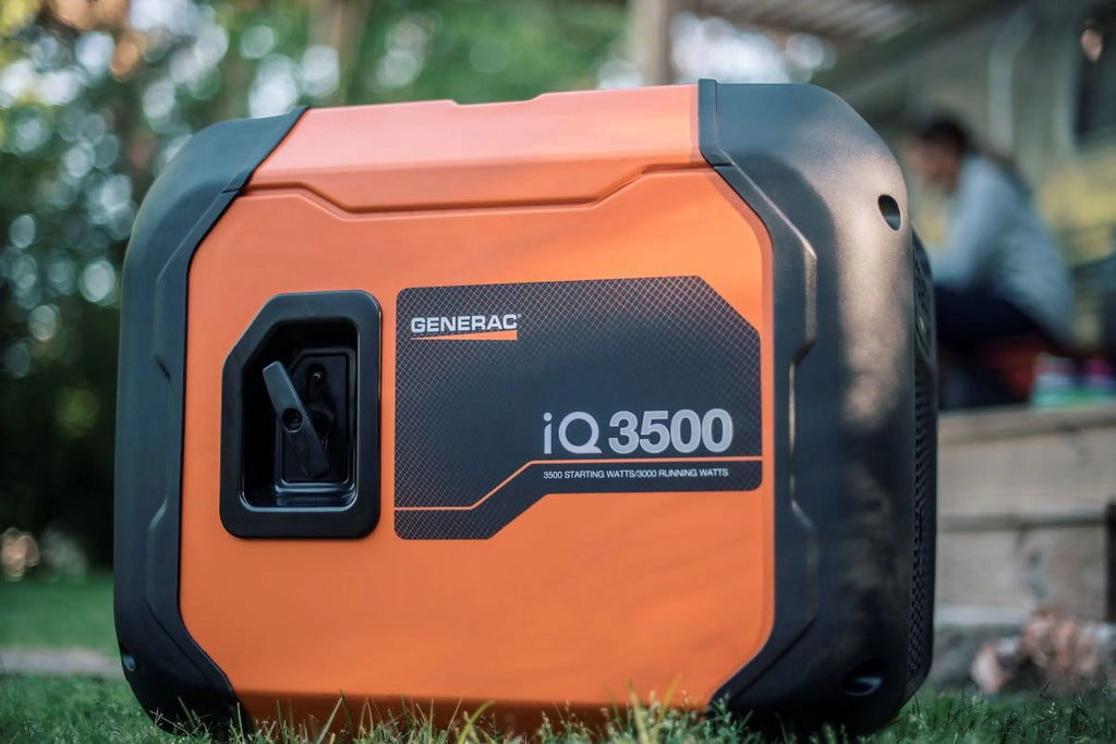 Generac IQ3500 3500-Watt Ultra-Quiet Portable Inverter Generator with PowerRush Technology I3171