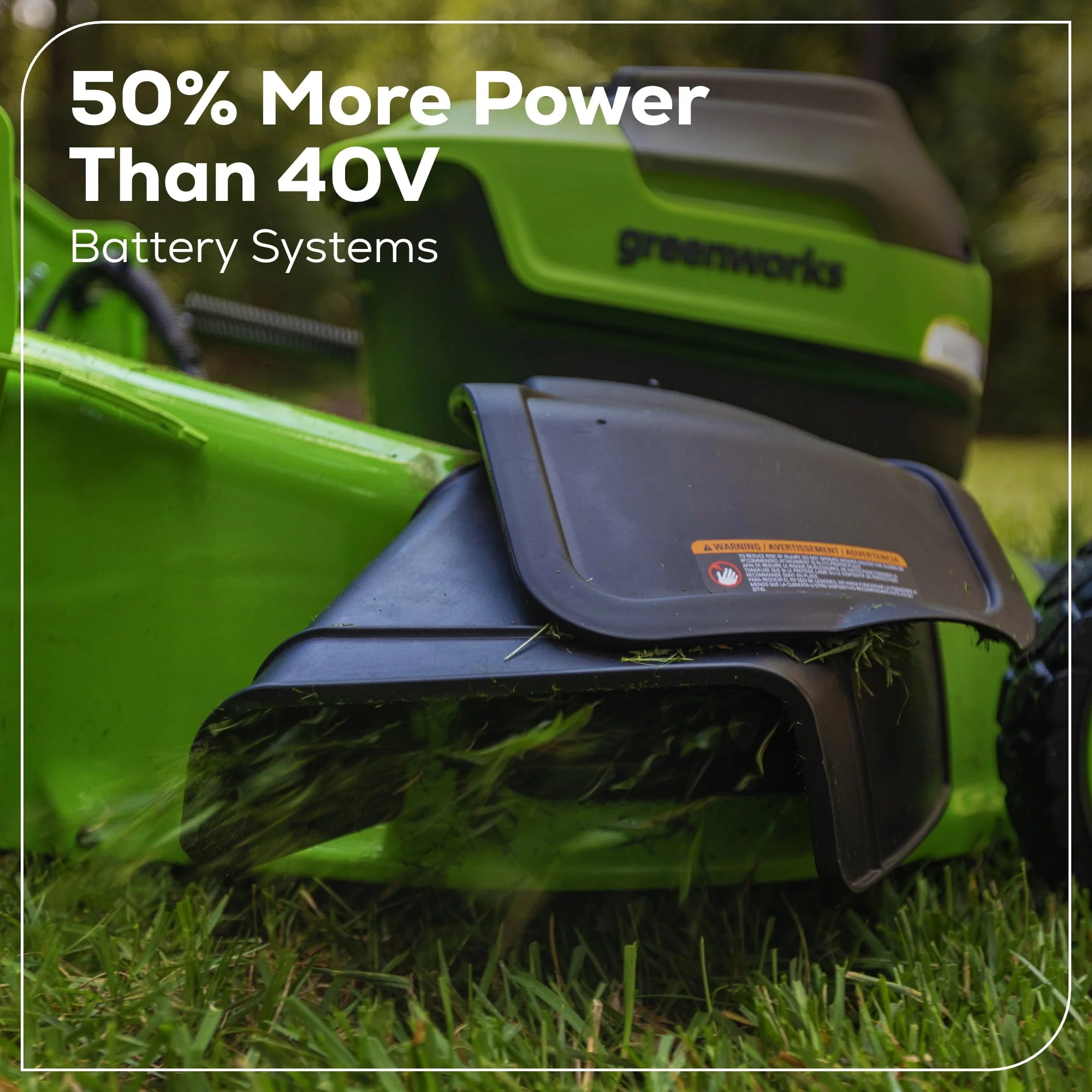 Greenworks 60V 21" Self Propelled Lawn Mower with 8.0 Ah Battery & Charger Q225175