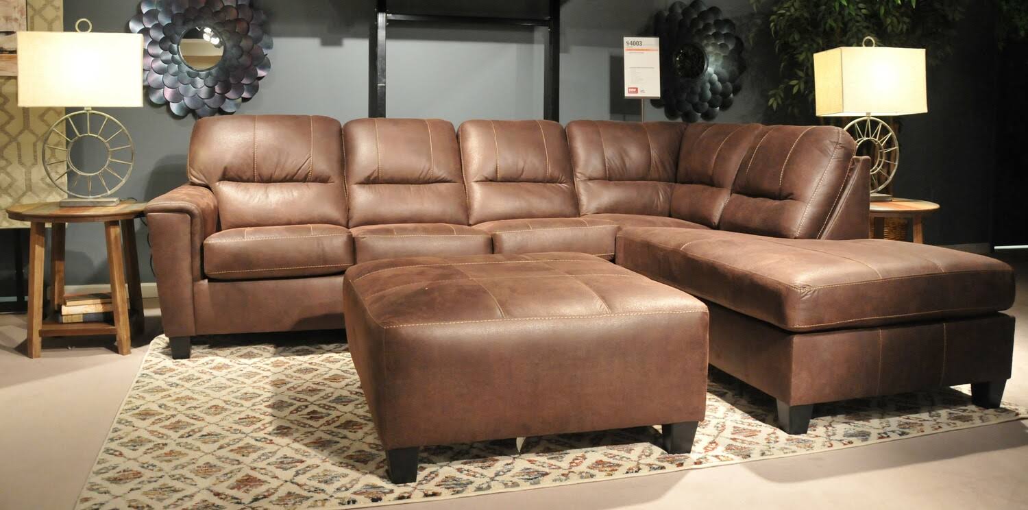 Ashley Navi Oversized Accent Ottoman U13765