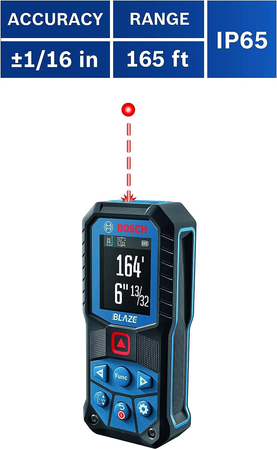 BOSCH GLM165-22 Blaze™ 165 Ft. Laser Measure V451