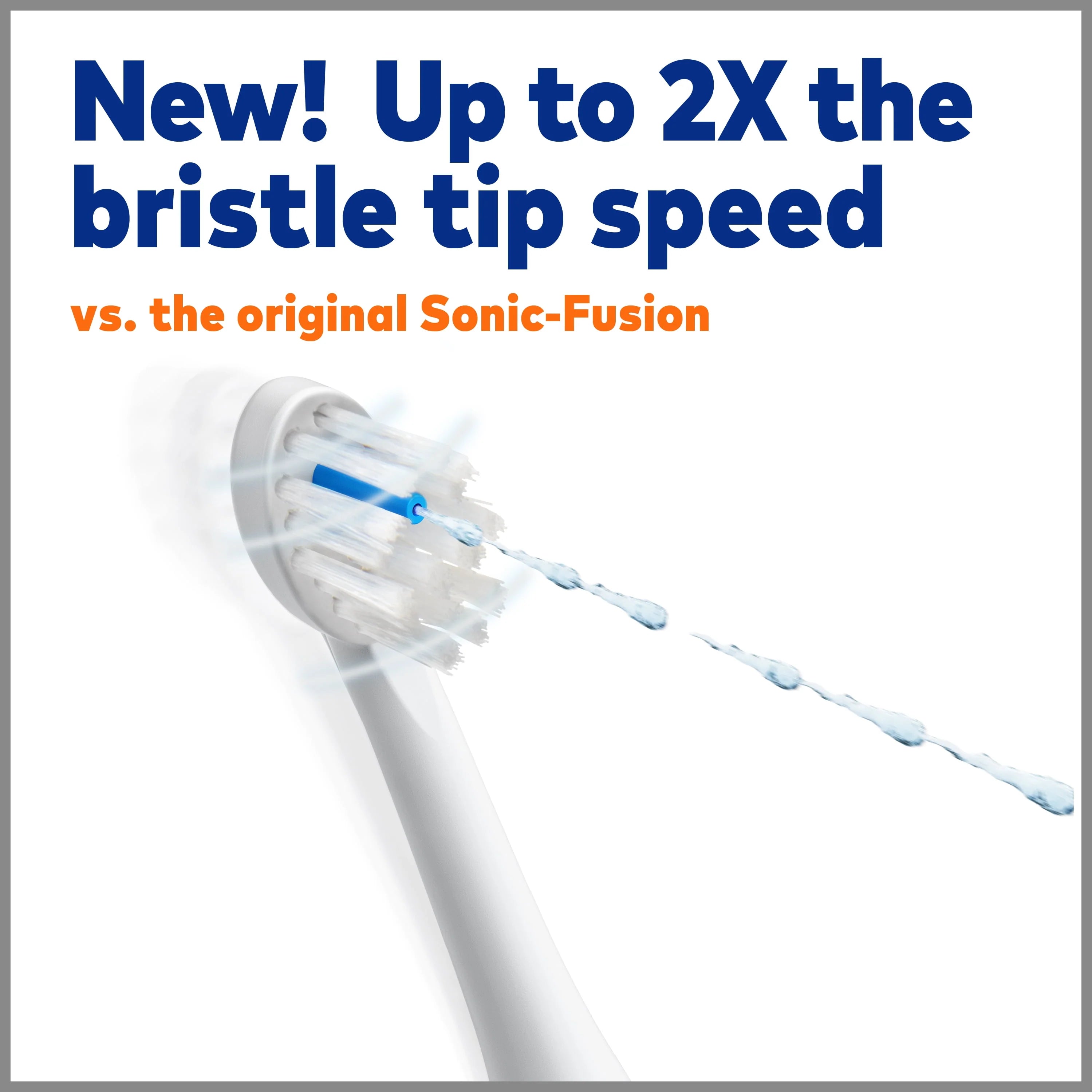 Waterpik Sonic-Fusion 2.0 Flossing Toothbrush, Electric Toothbrush & Water Flosser, White O257