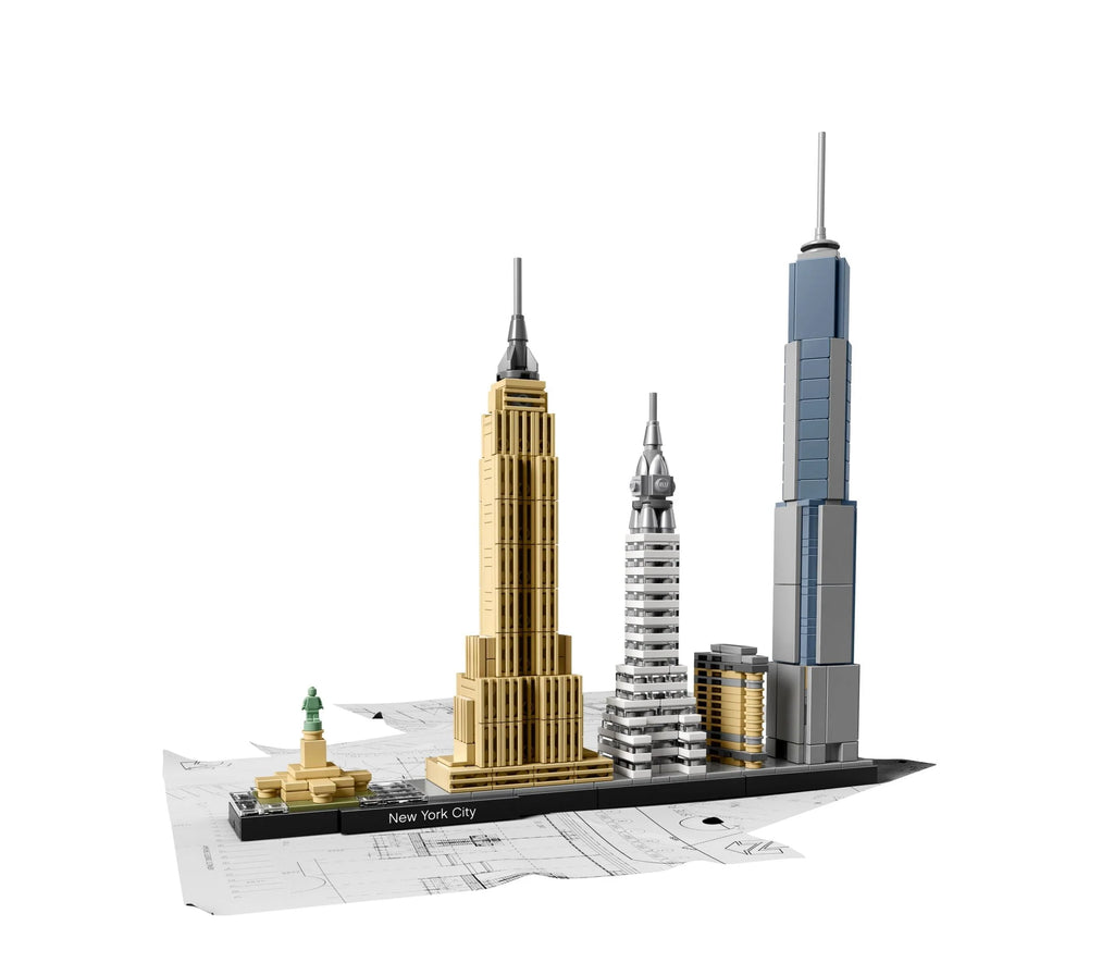 LEGO Architecture New York City Skyline 21028 Collectible Model Kit for Adults R91173