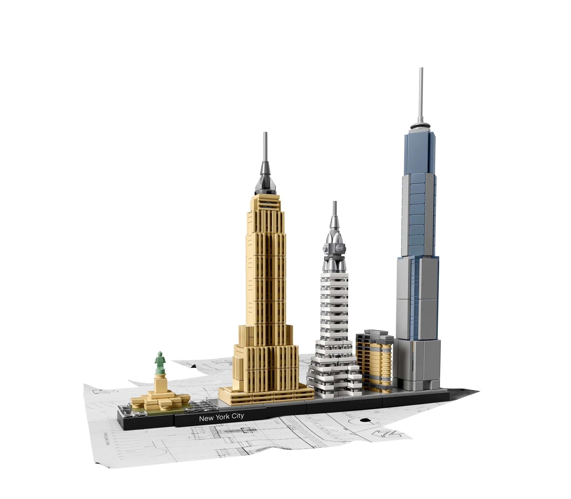 LEGO Architecture New York City Skyline 21028 Collectible Model Kit for Adults R91173