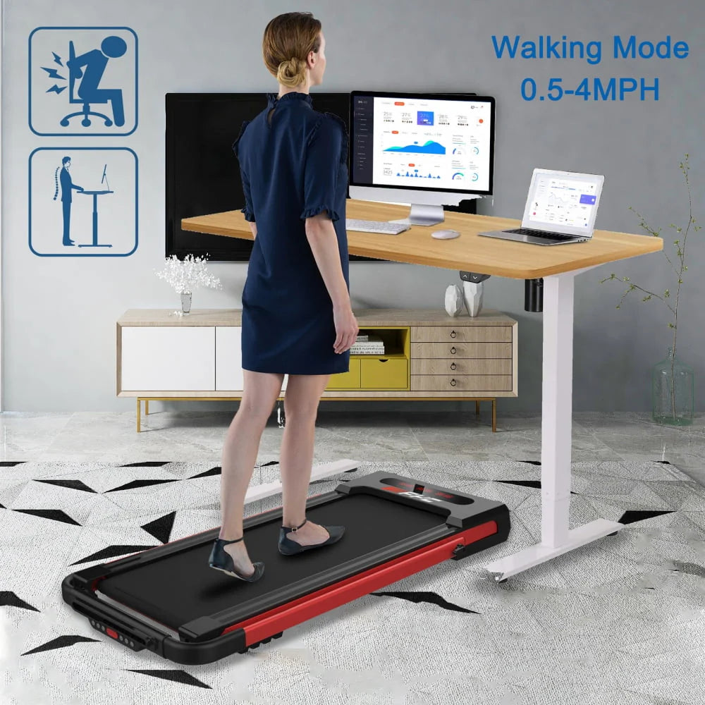 Folding Treadmill with Incline 2.5HP for Home, Bluetooth & Heart Rate Sensor U3414