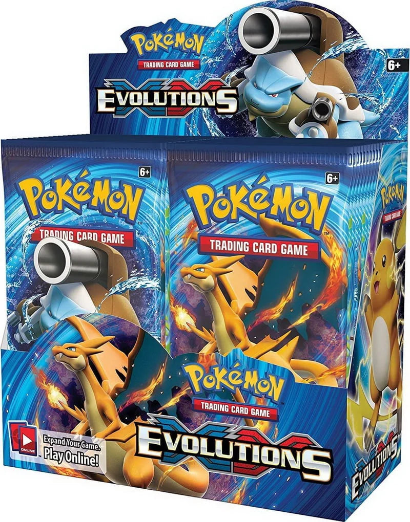 Pokémon Trading Card Games: XY Evolutions Sealed Booster Box, 36 Packs Per Box