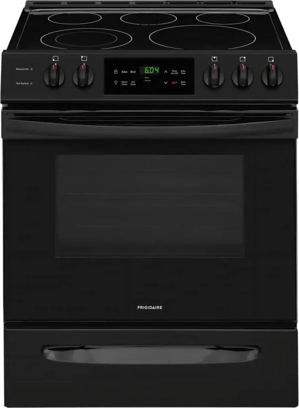 Frigidaire FFEH3054UB Freestanding Electric Range 30 in Self-Cleaning Black E95339