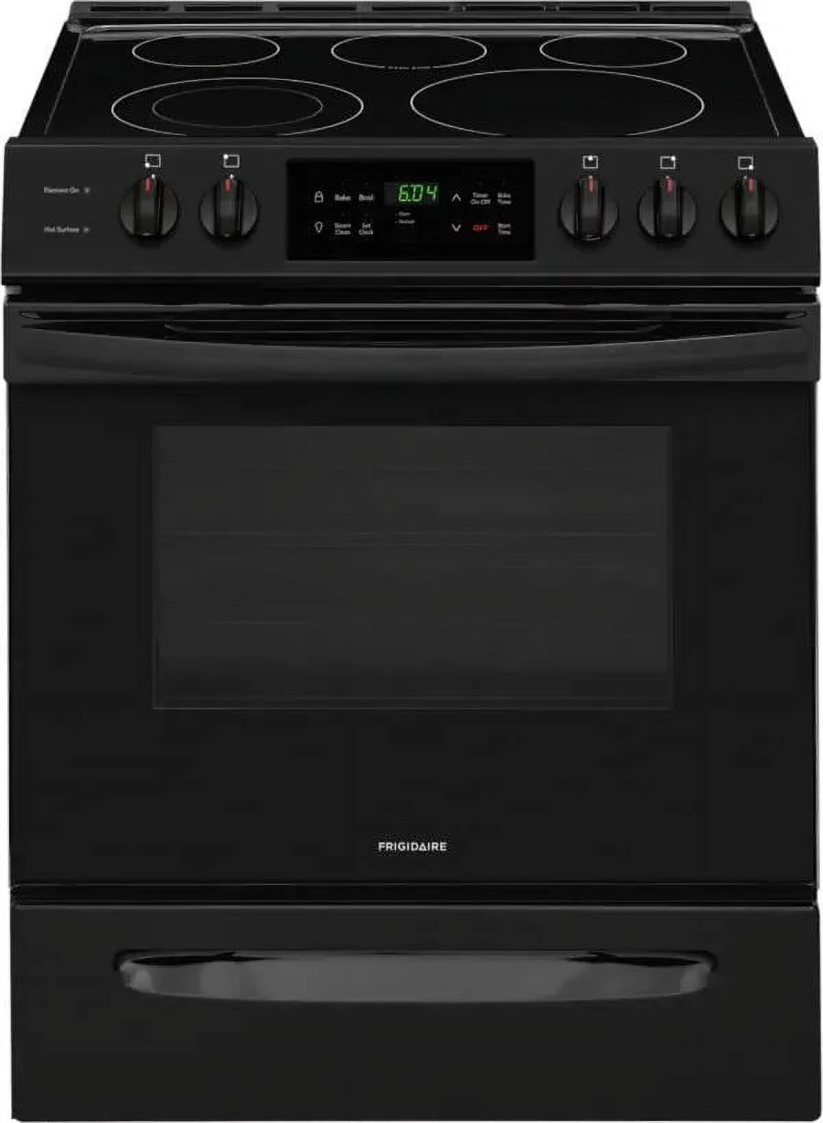 Frigidaire FFEH3054UB Freestanding Electric Range 30 in Self-Cleaning Black E95339