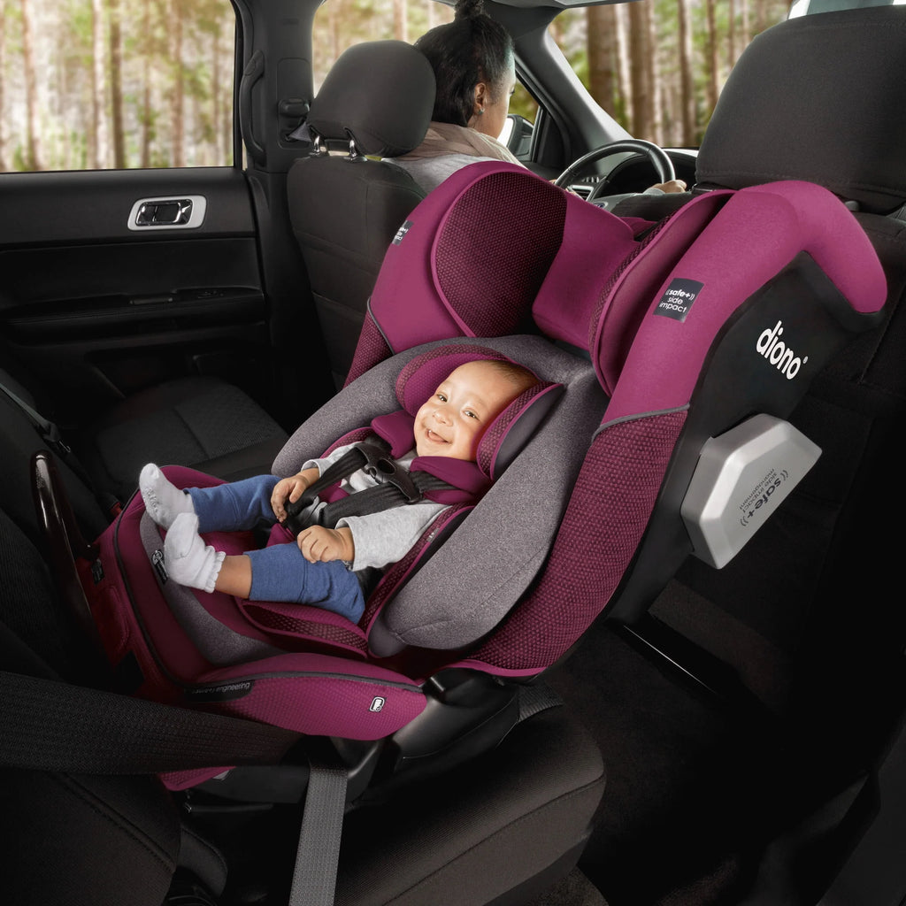 Diono Radian 3QXT SafePlus All-in-One Convertible Car Seat, Red B871