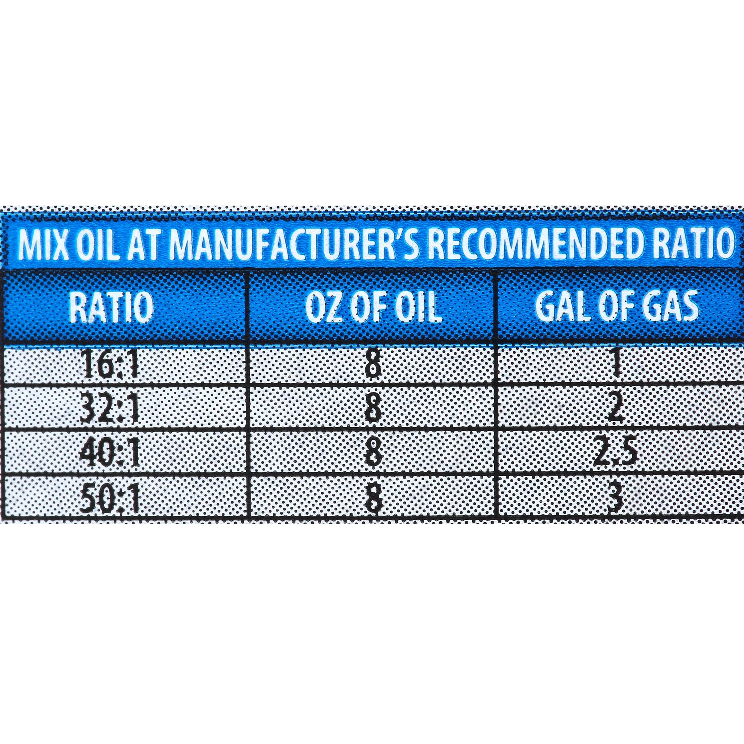 Super Tech Universal 2 Cycle Engine Oil, 8 oz I336447