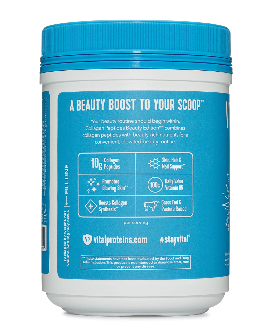 Vital Proteins Collagen Peptides + Beauty Supplement Powder, 7.37 oz L47779