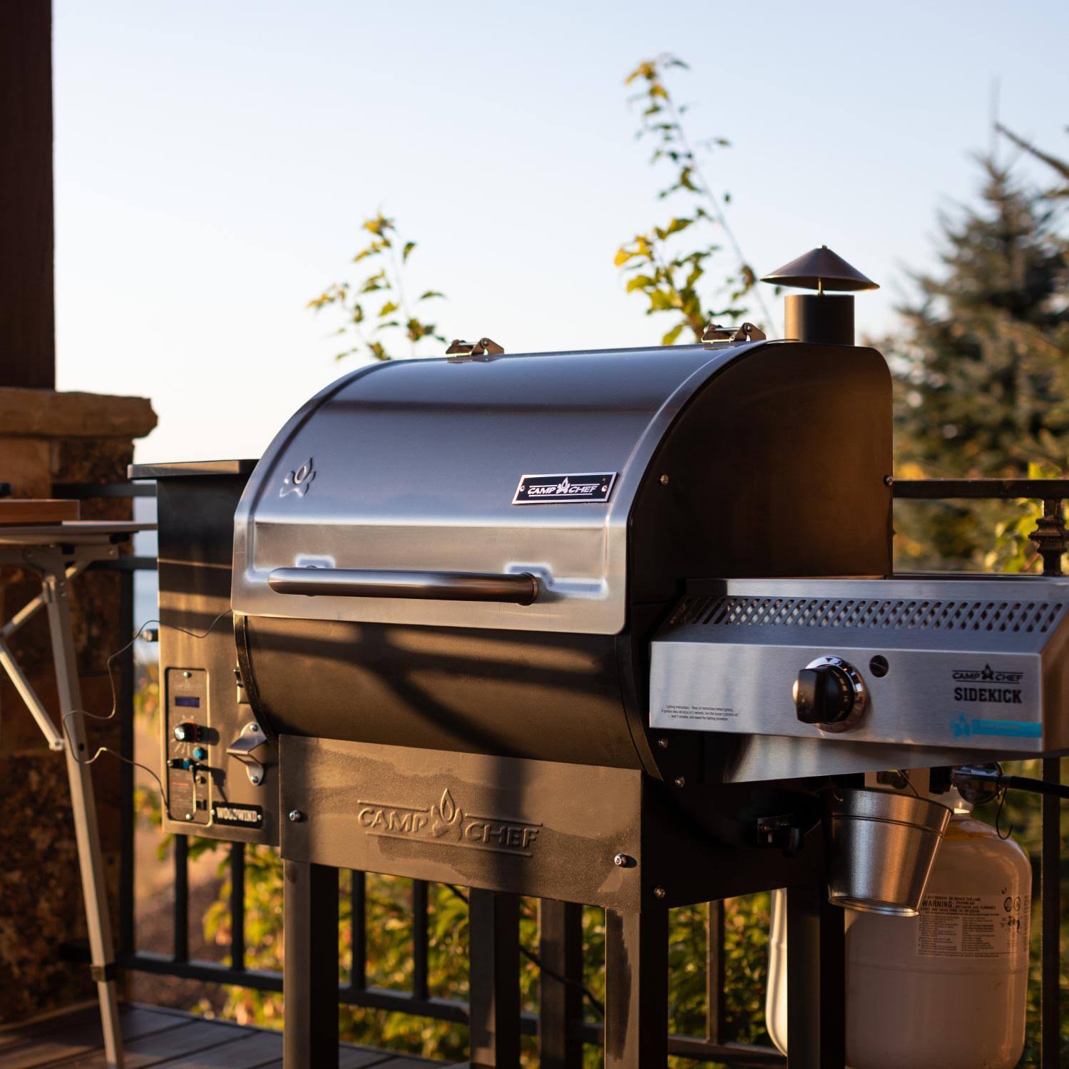 Camp Chef Woodwind SG 24 Pellet Grill with Sidekick X62455