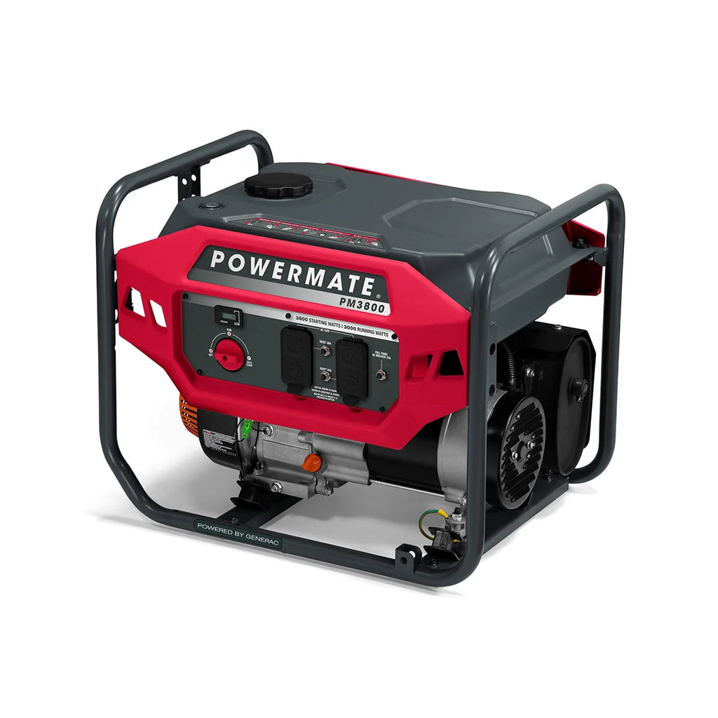Powermate PM3800 3800 Watt Gas Powered Portable Generator with COSense E40164