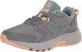 New Balance Womens 410 V7 Trail Running Shoe 10 Steel/Light Mango