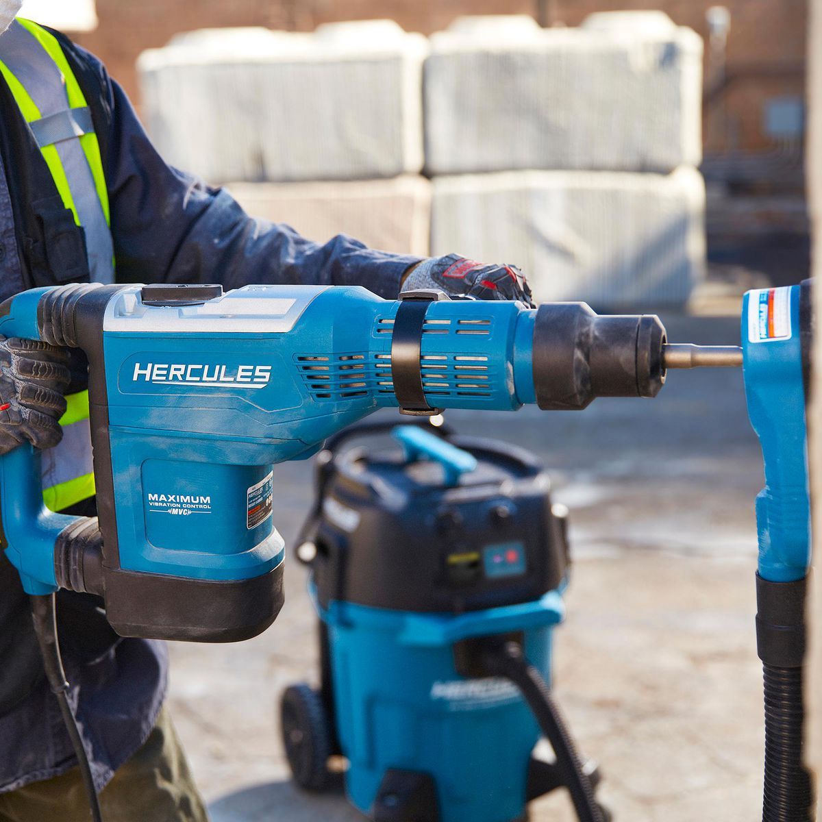 HERCULES 14 Amp SDS-MAX Variable-Speed Rotary Hammer A126442