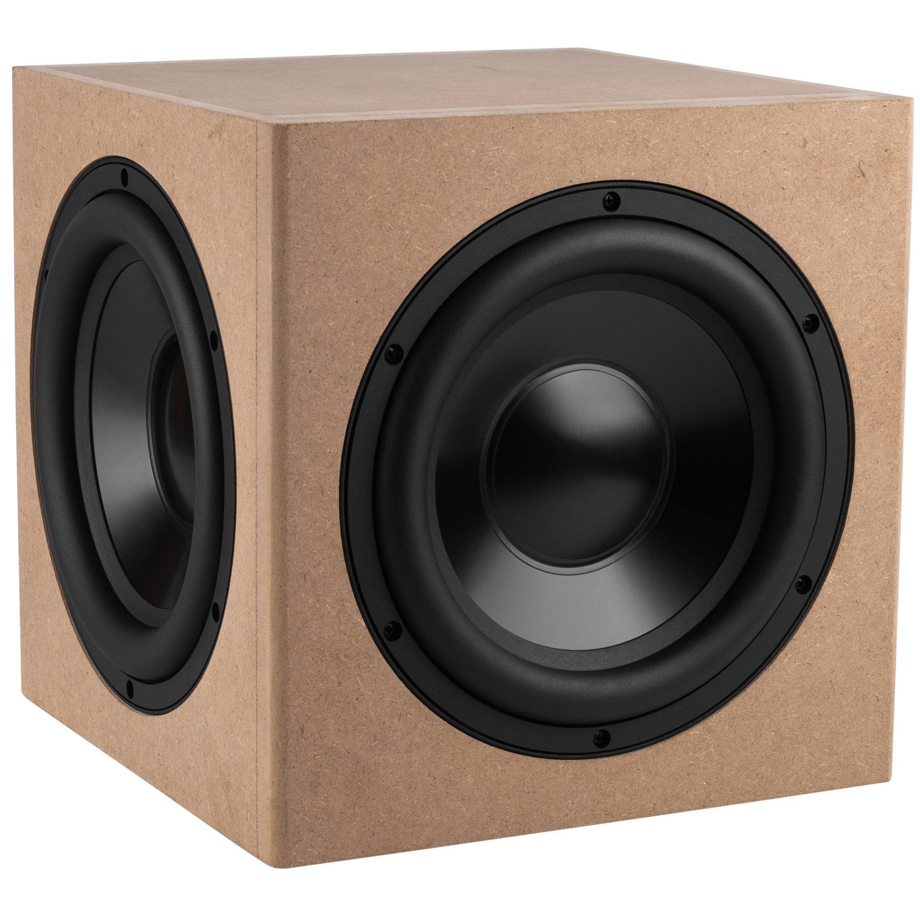 Dayton Audio 10x22 Powered Subwoofer Kit with Dual Passive Radiators C152
