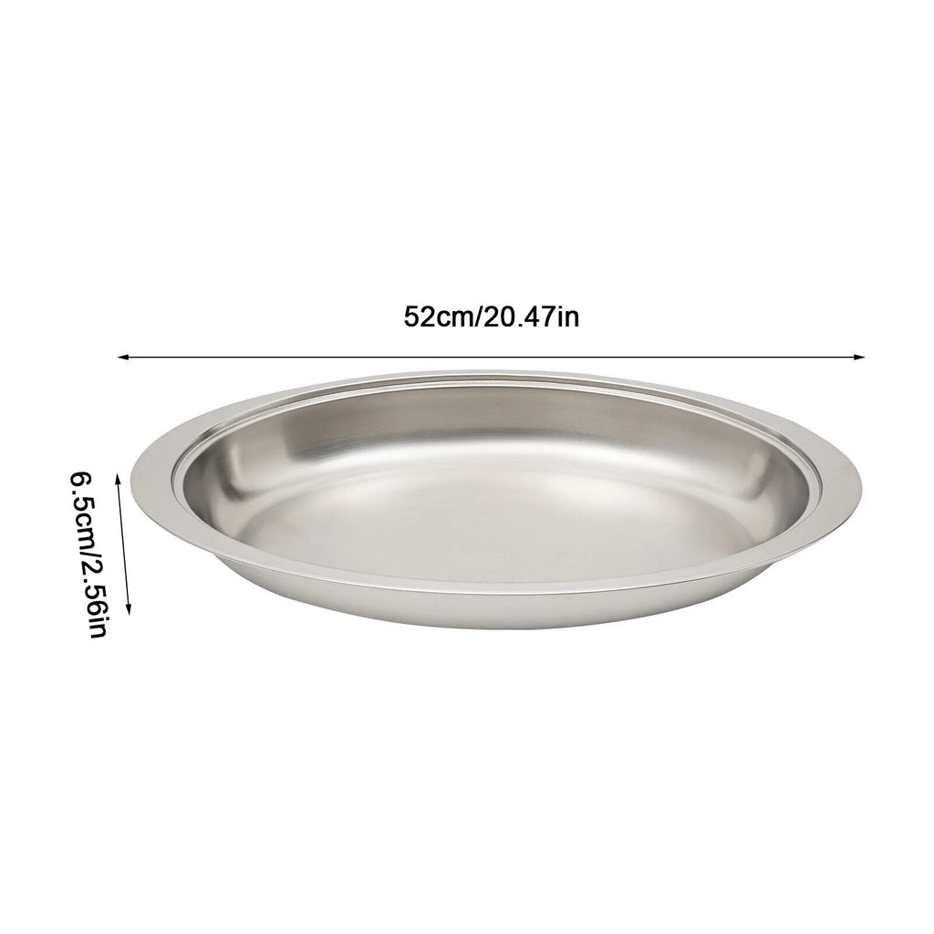 5.5L Stainless Steel Chafing Dish Buffet Set with Lid U49962