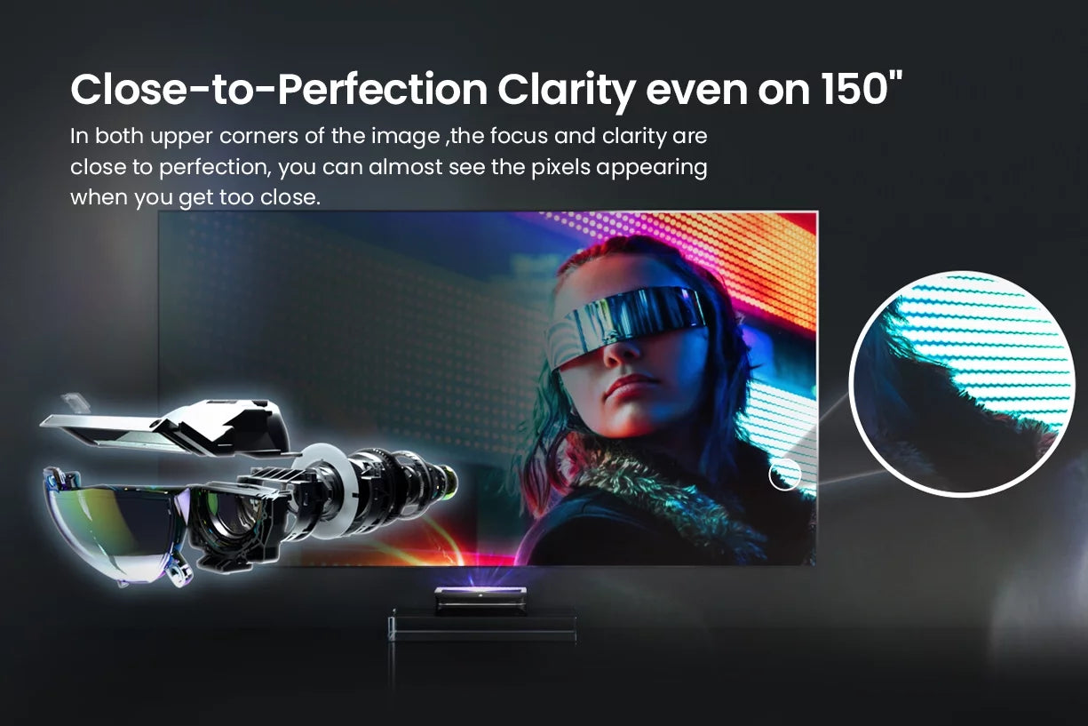 AWOL Vision LTV-2500 4K UHD Triple Laser Projector Q421259
