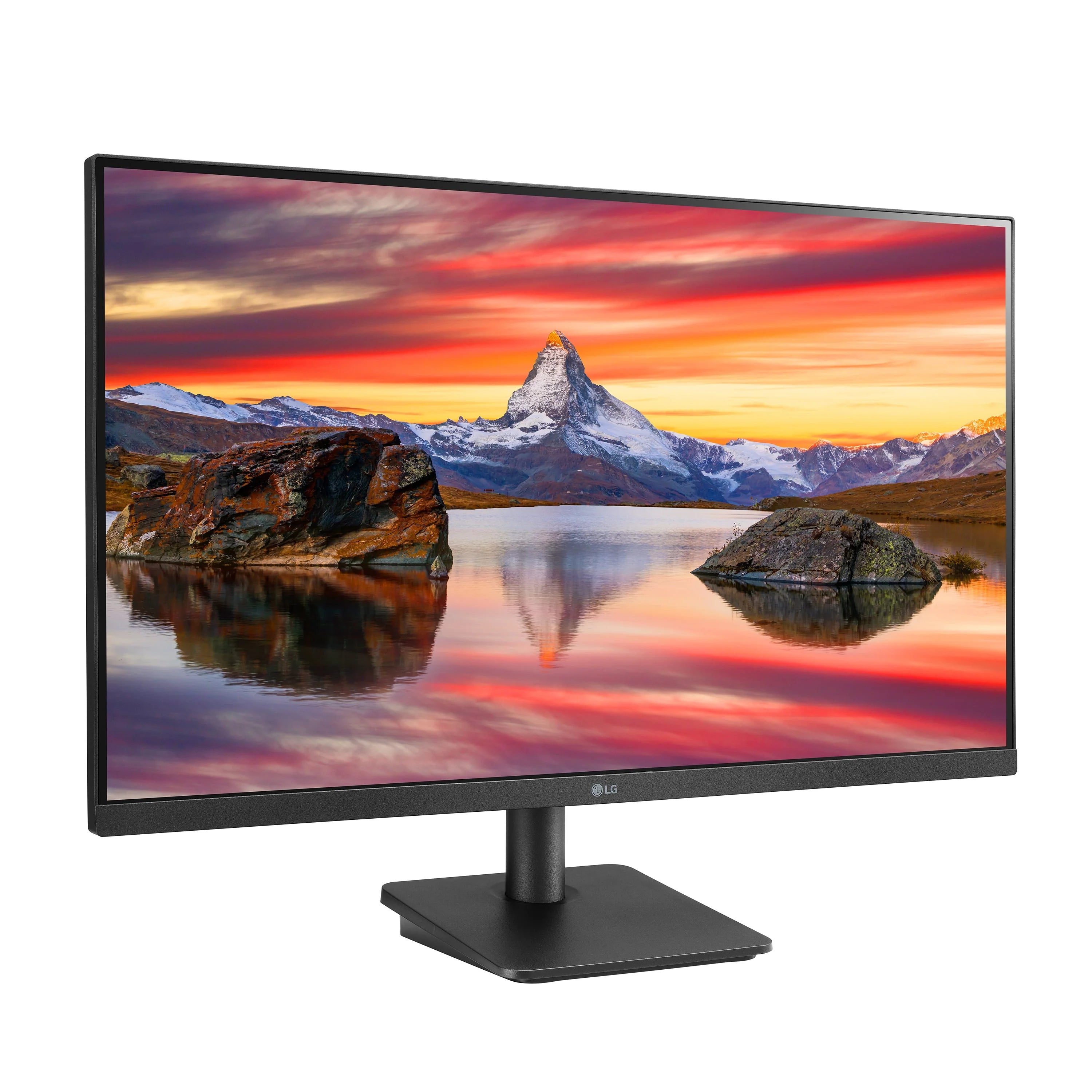 LG 27 FHD IPS 3-Side Borderless Monitor with Anti-Glare & AMD FreeSync - 27MP40W-B H244