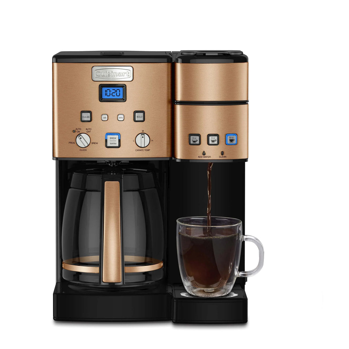 Cuisinart Coffee Center 12 Cup Coffeemaker and Single-Serve Brewer W466965