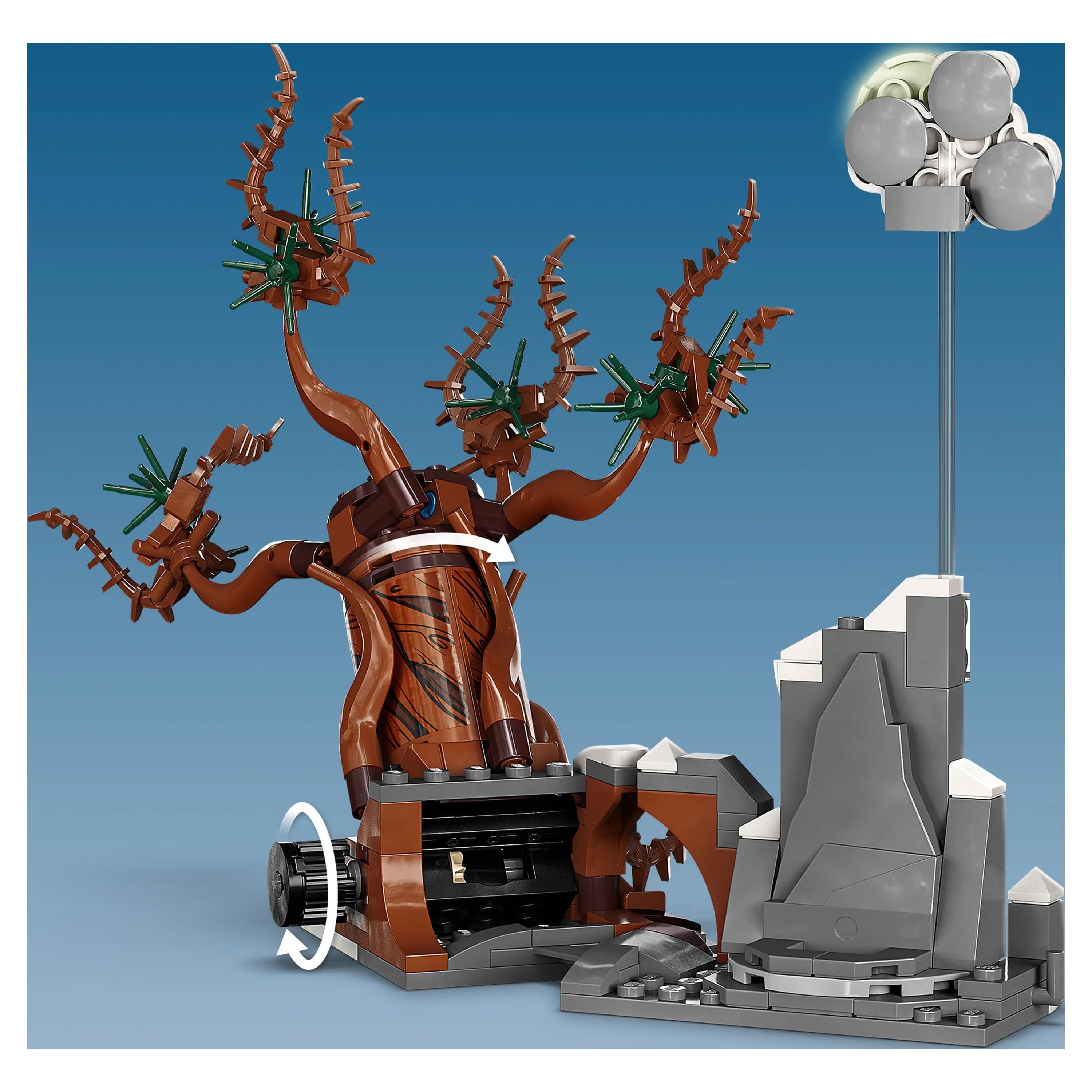 LEGO Harry Potter The Shrieking Shack & Whomping Willow 76407 Wizarding World Toy D161