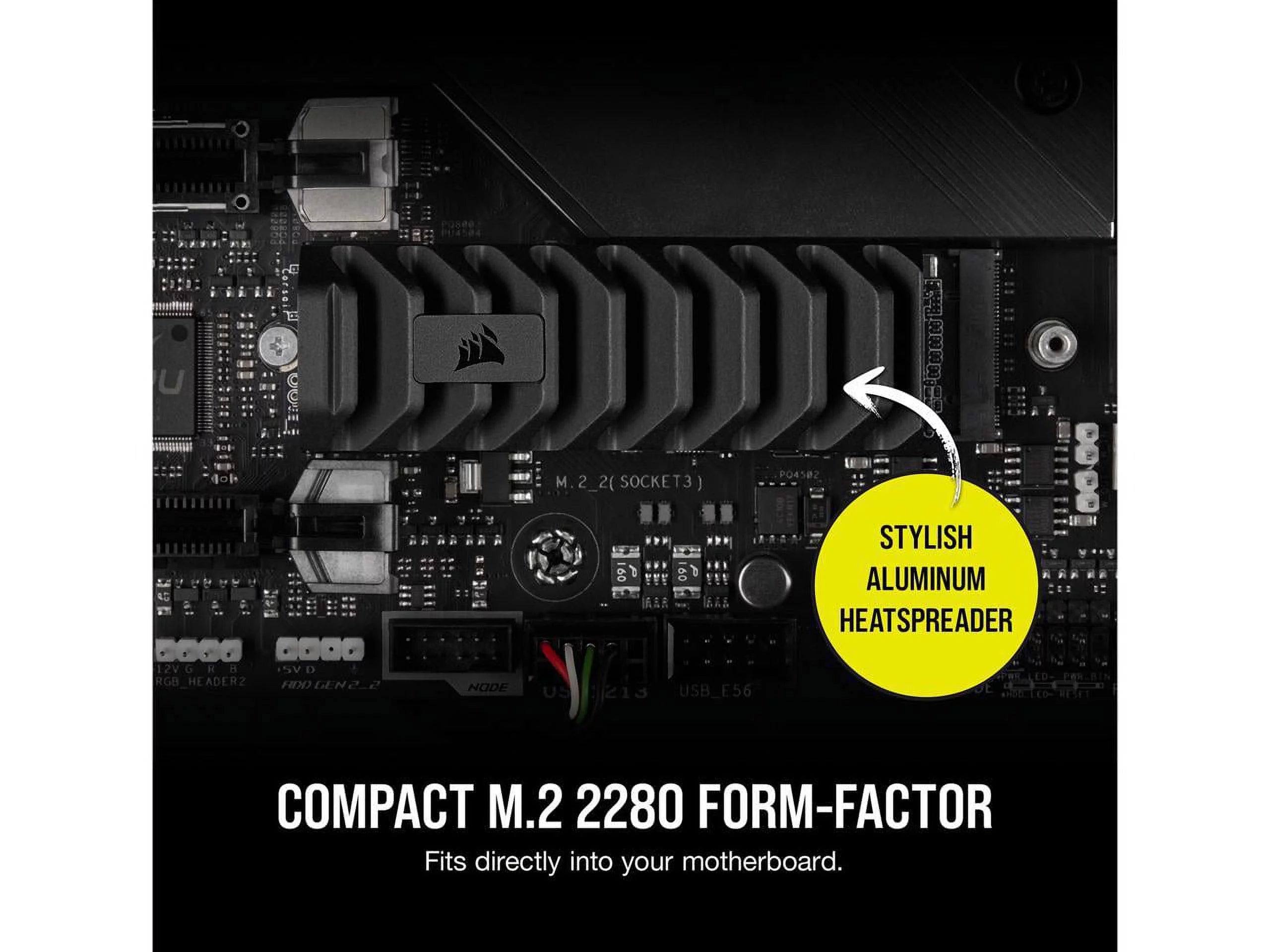 Corsair MP600 PRO XT 2TB PCIe 4.0 NVMe M.2 SSD O515505
