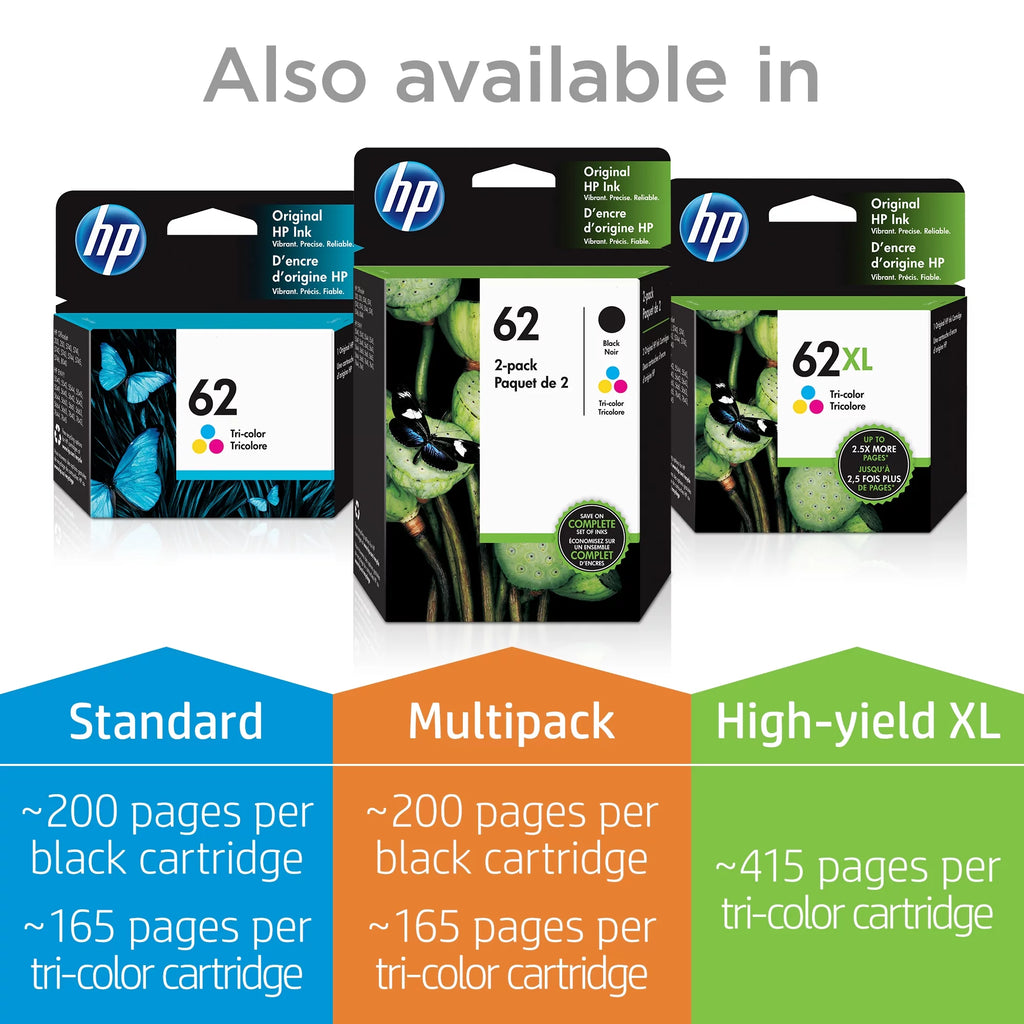 HP 62XL Black Original Ink Cartridge U151