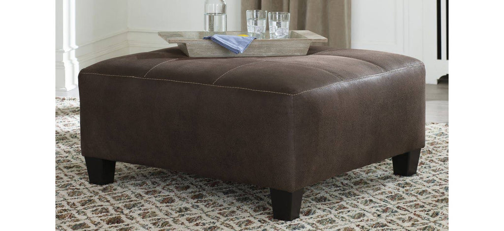 Ashley Navi Oversized Accent Ottoman U13765