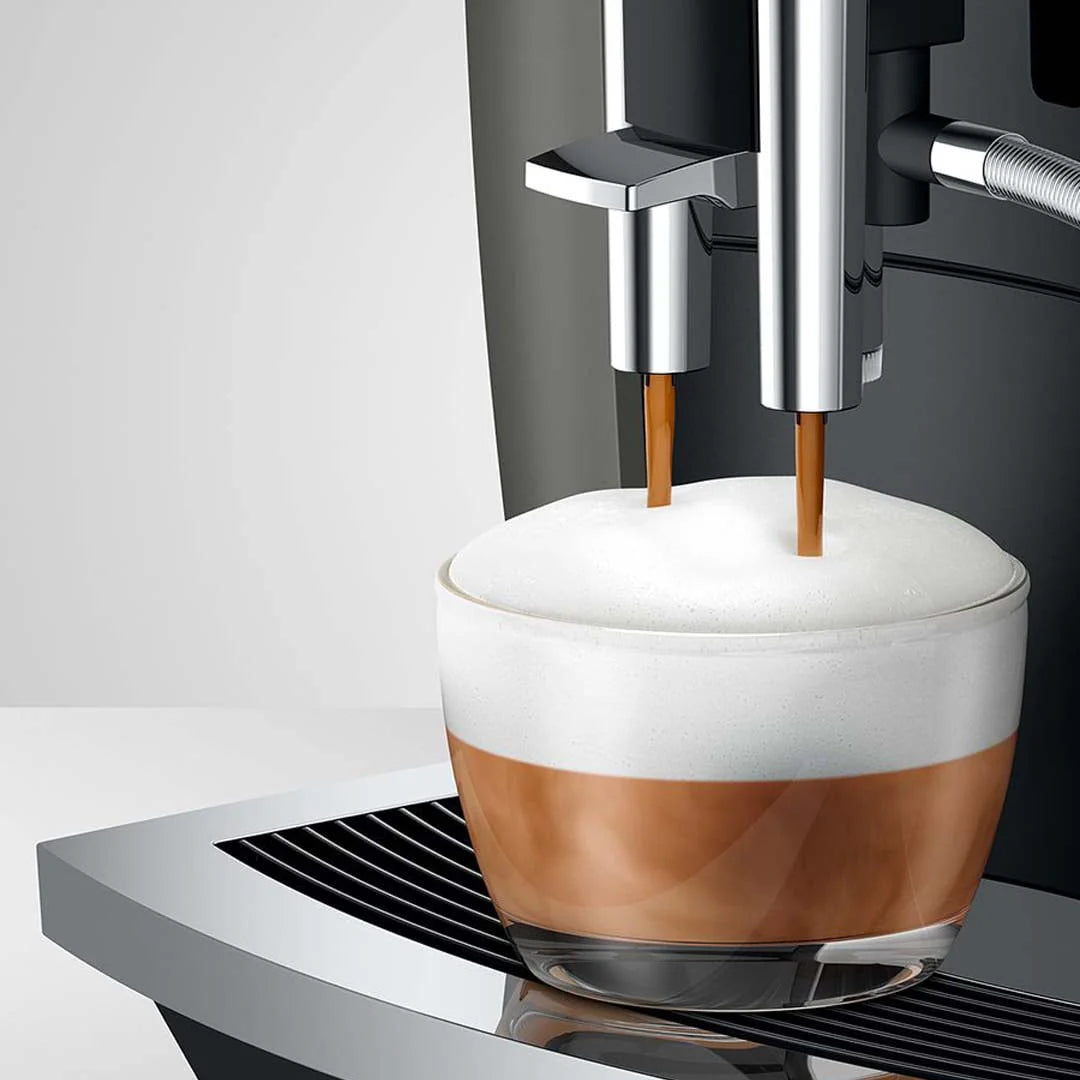 Jura 15559 E6 Automatic Espresso Machine, Piano White T131