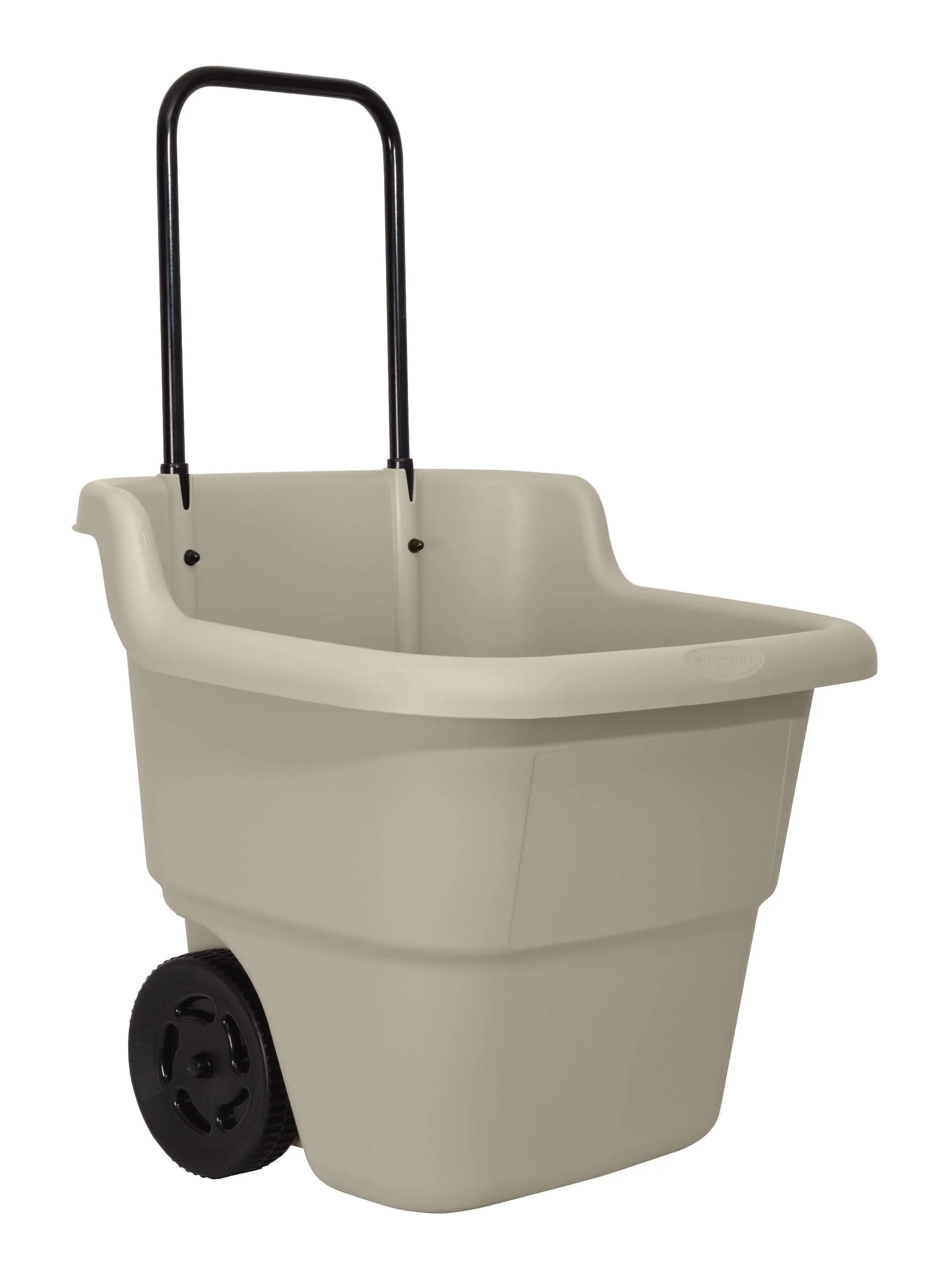 Suncast 15 Gallon Resin Rolling Lawn and Utility Cart A441882