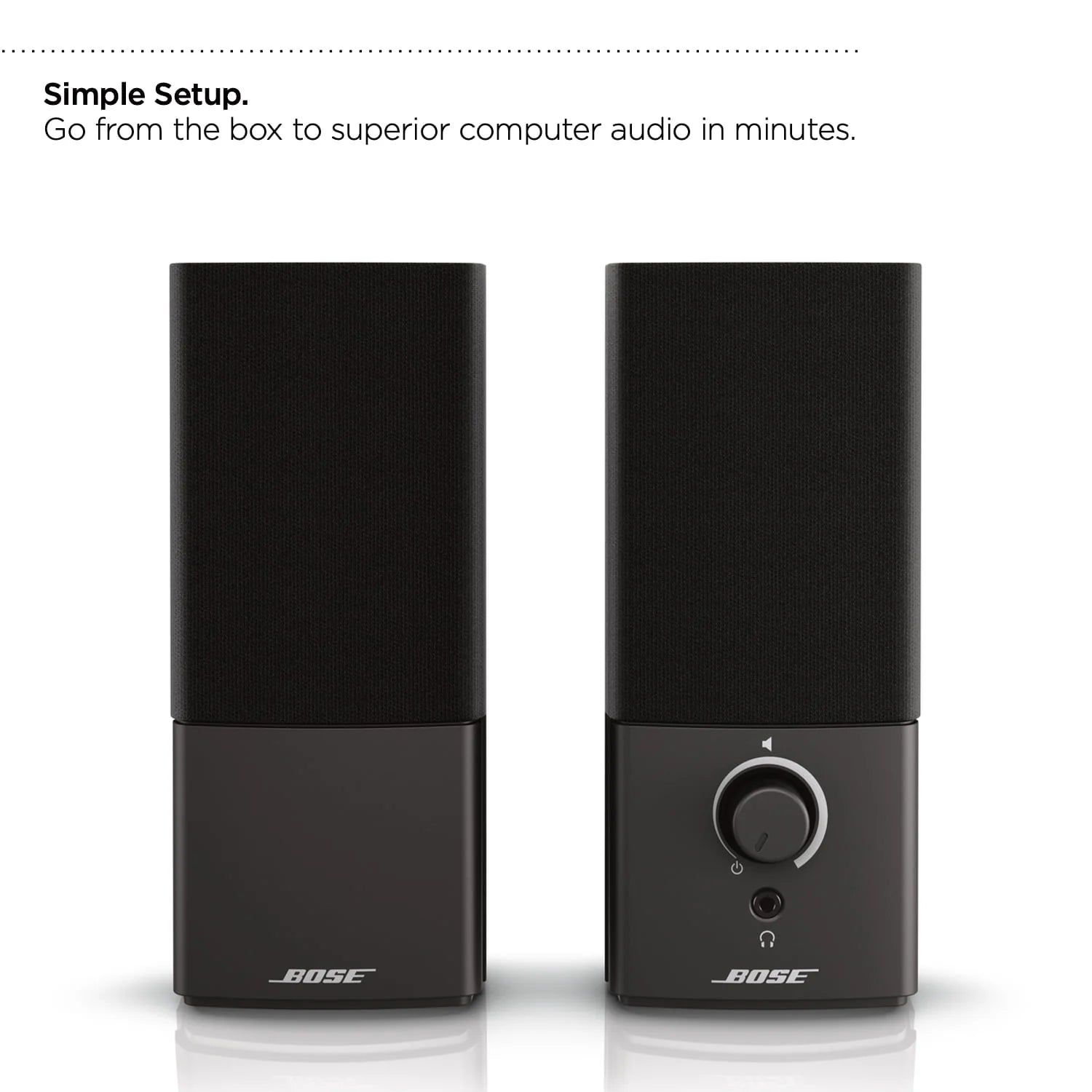 Bose Companion 2 Multimedia Computer Speaker System M88290