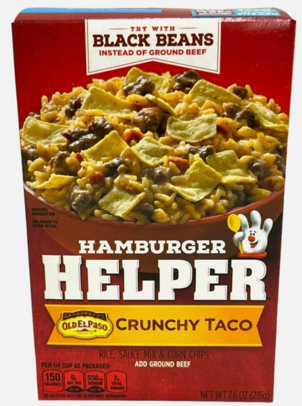 Betty Crocker Hamburger Helper Crunchy Taco Hamburger Helper 7.6 Oz (Pack of 14)