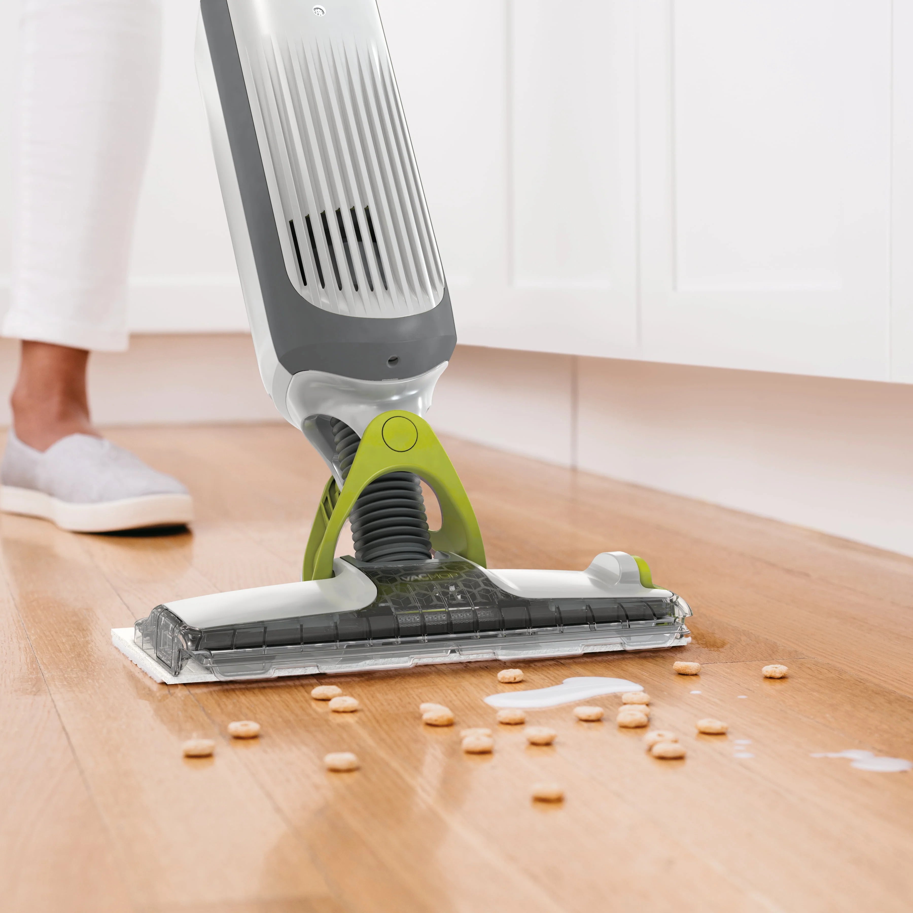 Shark VACMOP Cordless Hard Floor Vacuum Mop with Disposable Pads, VM200 A64175