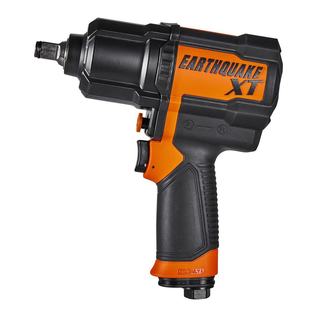 EARTHQUAKE XT 1/2 in. Composite Air Impact Wrench, Twin Hammer, 1200 ft-lbs E2479