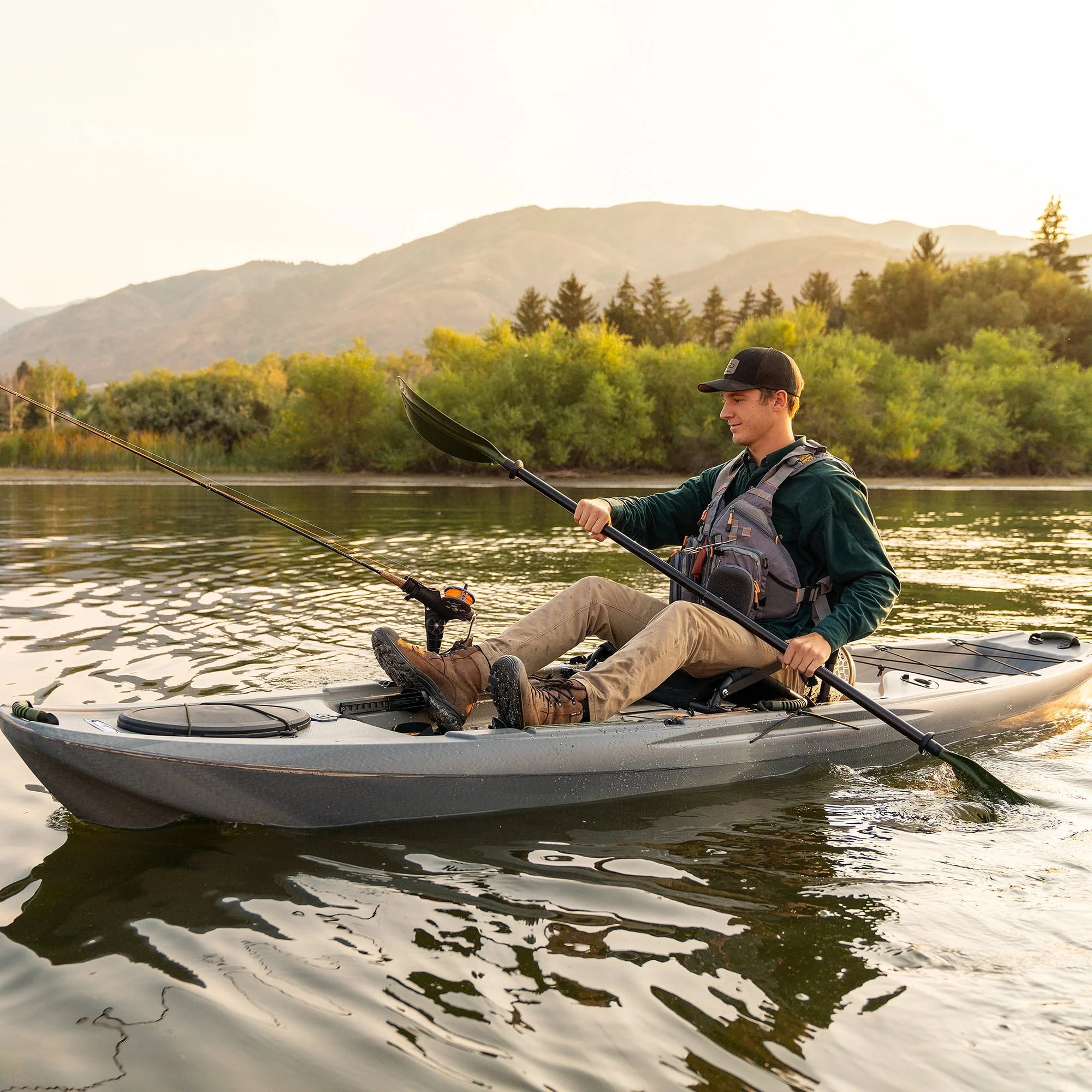 Lifetime Yukon Angler 116 Sit-on-Top Fishing Kayak J83340